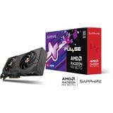 SAPPHIRE Radeon RX 9070 Pulse grafische kaart Zwart, 2x DisplayPort, 2x HDMI, RDNA4