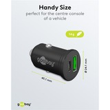 goobay Dual-USB PD Autolader (45 W) Zwart