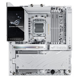 ASUS ROG CROSSHAIR X870E GLACIAL socket AM5 moederbord Wit, RAID, 2x 10Gb-LAN, Wi-Fi 7, BT, Sound, E-ATX