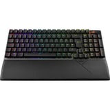 ASUS ROG Strix Scope II 96 Wireless RGB mechanisch gaming toetsenbord Zwart, BE lay-out (AZERTY), ROG NX Snow, 96%, Hot-swappable, Bluetooth, 2.4 GHz, USB 2.0