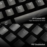 ASUS ROG Strix Scope II 96 Wireless RGB mechanisch gaming toetsenbord Zwart, BE lay-out (AZERTY), ROG NX Snow, 96%, Hot-swappable, Bluetooth, 2.4 GHz, USB 2.0