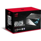 ASUS ROG THOR 1000P2 GAMING, 1000 Watt voeding  Zwart, 8x PCIe, kabelmanagement