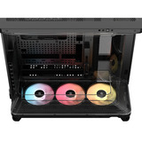 Corsair AIR 5400 RS-R ARGB  midi tower behuizing Zwart | 3x USB-C | RGB | Tempered Glass