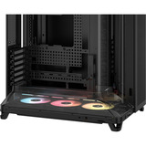 Corsair AIR 5400 RS-R ARGB  midi tower behuizing Zwart | 3x USB-C | RGB | Tempered Glass