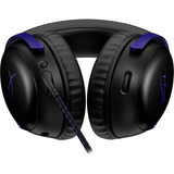 HyperX Cloud III over-ear gaming headset Zwart/blauw, Pc, PS5, PS4, Xbox Series X|S, Xbox One, Nintendo Switch