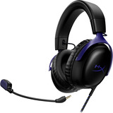 HyperX Cloud III over-ear gaming headset Zwart/blauw, Pc, PS5, PS4, Xbox Series X|S, Xbox One, Nintendo Switch