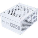 Lian Li SP850 V2 Gold, 850 Watt voeding  Wit, 2x PCIe, Kabelmanagement