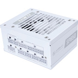 Lian Li SP850 V2 Gold, 850 Watt voeding  Wit, 2x PCIe, Kabelmanagement