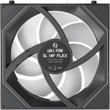Lian Li UNI FAN SL-INF FLEX 120 RGB case fan Zwart, 120 x 124 x 28 mm, PWM