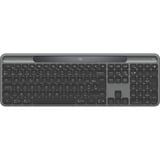 Logitech Signature Slim Solar+ toetsenbord Donkergrijs, BE lay-out (AZERTY), 100%