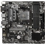 MSI B450M PRO-VDH MAX socket AM4 moederbord Zwart, RAID, Gb-LAN, Sound, µATX