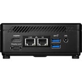 MSI Cubi 5 12M-001EU pc-systeem Zwart | Core i7-1255U | Iris Xe Graphics | 16 GB | 512 GB SSD