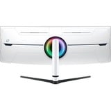 Samsung Odyssey Neo G95NC 57" 4K Ultra HD Curved UltraWide gaming monitor Wit/zwart, 1x DisplayPort, 3x HDMI, 2x USB-A, 240 Hz