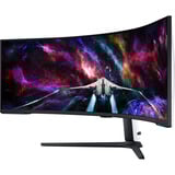 Samsung Odyssey Neo G95NC 57" 8K UHD Curved UltraWide gaming monitor Wit/zwart, 3x HDMI, DisplayPort, 2x USB-A, 2x USB-B, 240 Hz