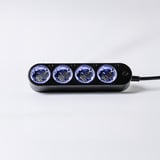 Shelly Power Strip Gen4 stekkerdoos Zwart, WiFi, Bluetooth, Zigbee