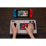 8BitDo Arcade Stick joystick Grijs, Switch 1, Switch 2, Pc, Bluetooth / 2.4G / USB-C