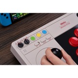 8BitDo Arcade Stick joystick Grijs, Switch 1, Switch 2, Pc, Bluetooth / 2.4G / USB-C