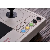8BitDo Arcade Stick joystick Grijs, Switch 1, Switch 2, Pc, Bluetooth / 2.4G / USB-C