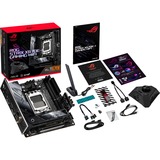 ASUS ROG STRIX X670E-I GAMING WIFI socket AM5 moederbord Zwart/zilver, RAID, 2.5Gb-LAN, WLAN, BT, Sound, Mini-ITX