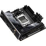ASUS ROG STRIX X670E-I GAMING WIFI socket AM5 moederbord Zwart/zilver, RAID, 2.5Gb-LAN, WLAN, BT, Sound, Mini-ITX