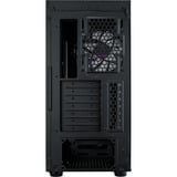 Cooler Master MasterBox 600 midi tower behuizing Zwart | 2x USB-A | 1x USB-C | RGB | Tempered Glass