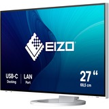 EIZO FlexScan EV2795-WT 27" monitor Wit, HDMI, DisplayPort, 3x USB-A, USB-B, 2x USB-C, RJ-45