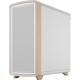 Fractal Design Summit Chalk White Solid midi tower behuizing Wit/houtkleur | 2x USB-A | 1x USB-C
