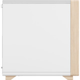 Fractal Design Summit Chalk White Solid midi tower behuizing Wit/houtkleur | 2x USB-A | 1x USB-C