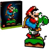 Super Mario - Super Mario World: Mario en Yoshi Constructiespeelgoed