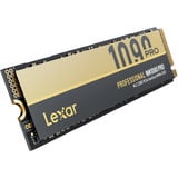 Lexar NM1090 PRO 4 TB SSD Zwart/goud, M.2 2280, PCIe Gen 5x4