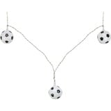 goobay LED football string lights sfeerverlichting Wit/zwart, 3000K