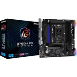 ASRock B760M PG RIPTIDE socket 1700 moederbord Zwart/blauw, RAID, 2.5 Gb-LAN, Sound, µATX