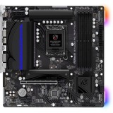 ASRock B760M PG RIPTIDE socket 1700 moederbord Zwart/blauw, RAID, 2.5 Gb-LAN, Sound, µATX