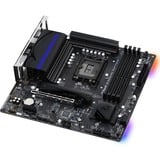 ASRock B760M PG RIPTIDE socket 1700 moederbord Zwart/blauw, RAID, 2.5 Gb-LAN, Sound, µATX