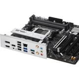 ASUS B850M MAX GAMING WIFI socket AM5 moederbord GbE-LAN, Wi-Fi 6, BT, Sound, µATX