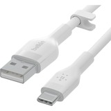 Belkin BoostCharge Flex USB-A/USB-C-kabel Wit, 1 meter