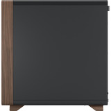 Fractal Design Summit Black Solid midi tower behuizing Zwart/houtkleur | 2x USB-A | 1x USB-C