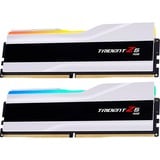 G.Skill 96 GB DDR5-6400 (2x 48 GB) Kit werkgeheugen Wit, F5-6400J3239F48GX2-TZ5RW, Trident Z5 RGB, XMP 3.0