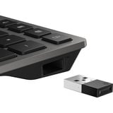 HP 720 draadloos toetsenbord en muis, desktopset Zwart, BE Lay-out, 1600 dpi - 4000 dpi