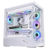 Lian Li Vector V100R midi tower behuizing Wit | 2x USB-A | 1x USB-C | RGB | Tempered Glass