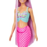 Mattel Barbie Zeemeerminpop met fantasiehaar van 18 cm 