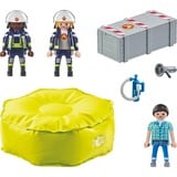 PLAYMOBIL City Action - Brandweerlieden met luchtkussens Constructiespeelgoed 71465