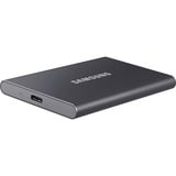 SAMSUNG Portable T7 2 TB externe SSD Grijs, MU-PC2T0T/WW, USB-A 3.2 (10 Gbit/s)