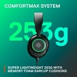 SteelSeries Arctis Nova 3 wired over-ear gaming headset Zwart, Pc, PlayStation 5, Nintendo Switch