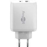 goobay 45W GaN USB-C PD Dual Fast Charger Wit