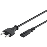goobay Eurostekker naar C7 kabel Zwart, 1,8  meter