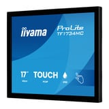 iiyama ProLite TF1734MC-B8X 17" Public Display Zwart, VGA, HDMI, DisplayPort, Touch