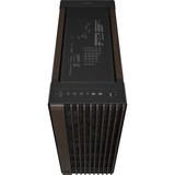 ASUS ProArt PA602 Wood Edition Retro Brown - Tempered Glass Panel big tower behuizing Bruin/houtkleur | 4x USB-A | 1x USB-C | Tempered Glass
