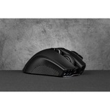 Corsair IRONCLAW RGB WIRELESS Gaming Mouse Zwart, 100 - 18,000 dpi, Bluetooth + LE, RGB leds