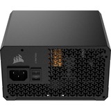 Corsair RM750e (2025), 750 Watt voeding  Zwart, 1x 12VHPWR, 1x PCIe, Kabel-Management